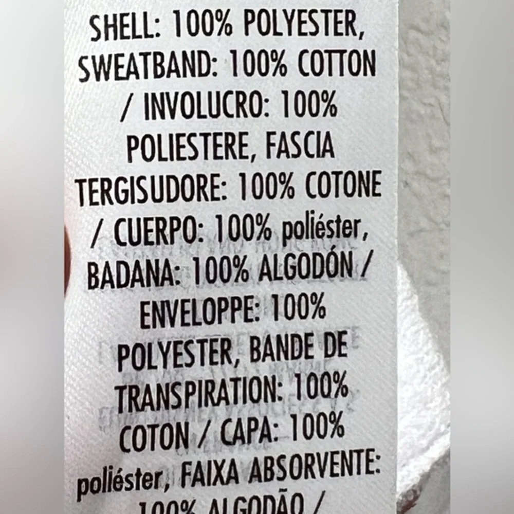 Disney Walt Disney World Terry‎ Cloth Visor adjustable White Pink hat one size - Picture 8 of 8